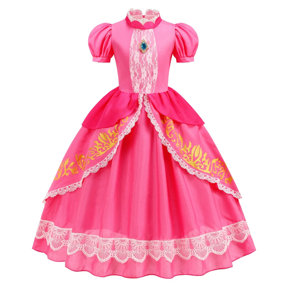 Vestido Princessa Peach Mario