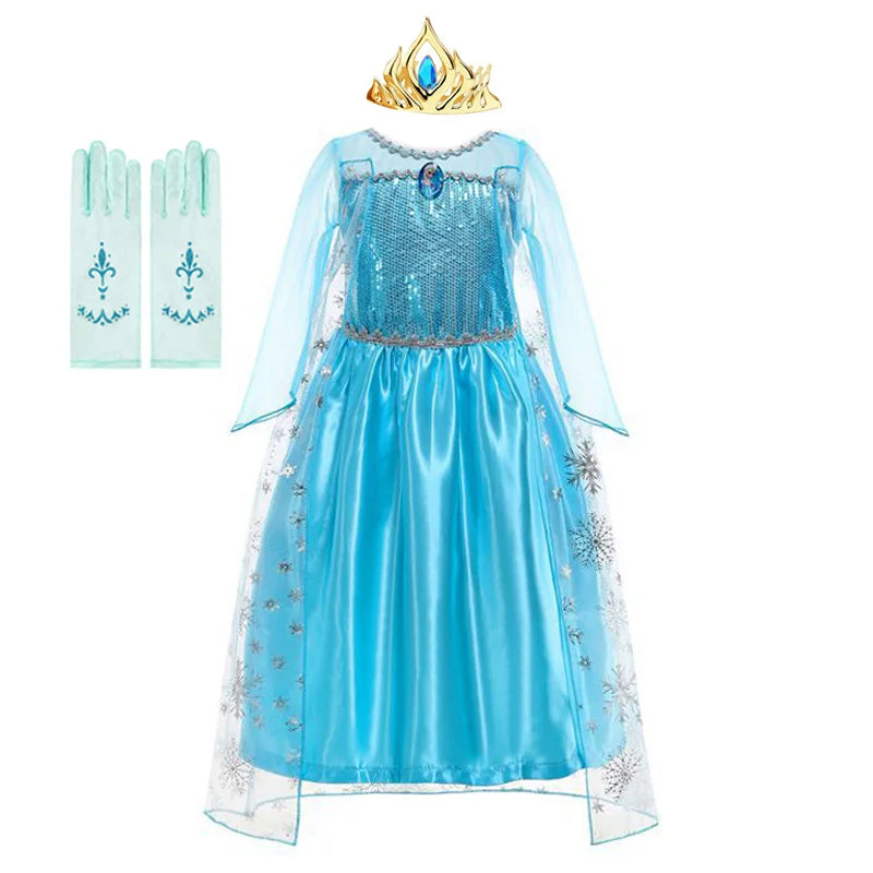 Vestido Princesa Elsa