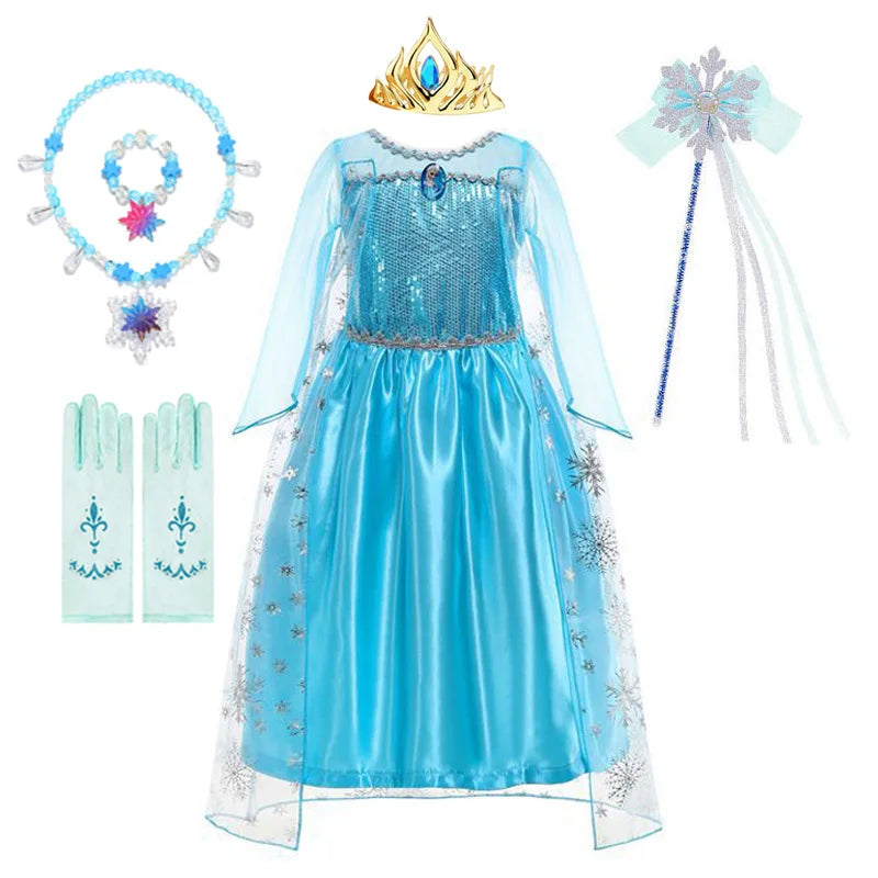 Vestido Princesa Elsa