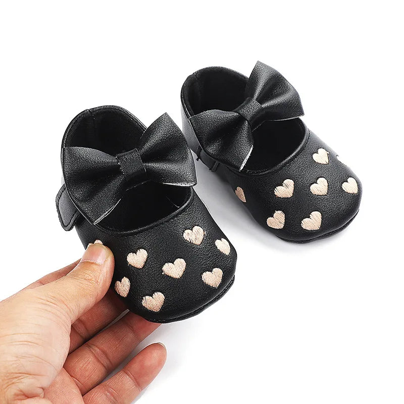 Sapatinhos Mocassim Fofos para Bebê Menina