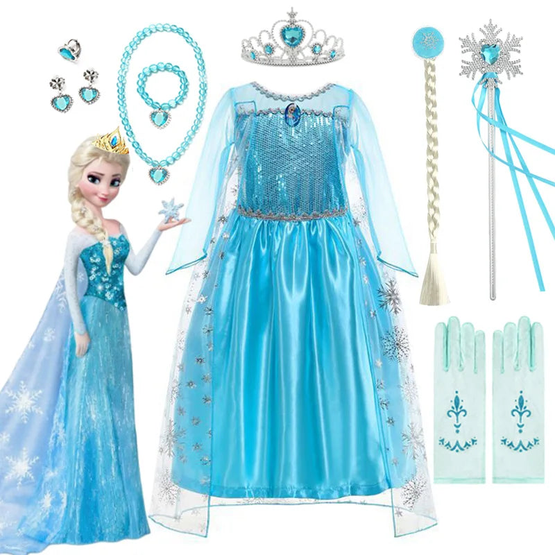 Vestido Princesa Elsa