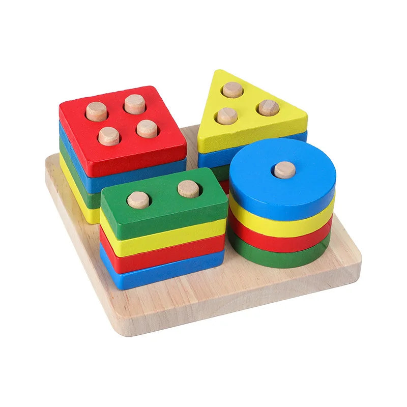 Brinquedo Educativo de Madeira Montessori