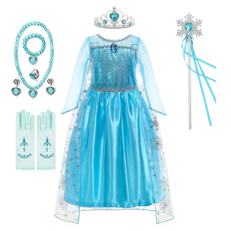 Vestido Princesa Elsa